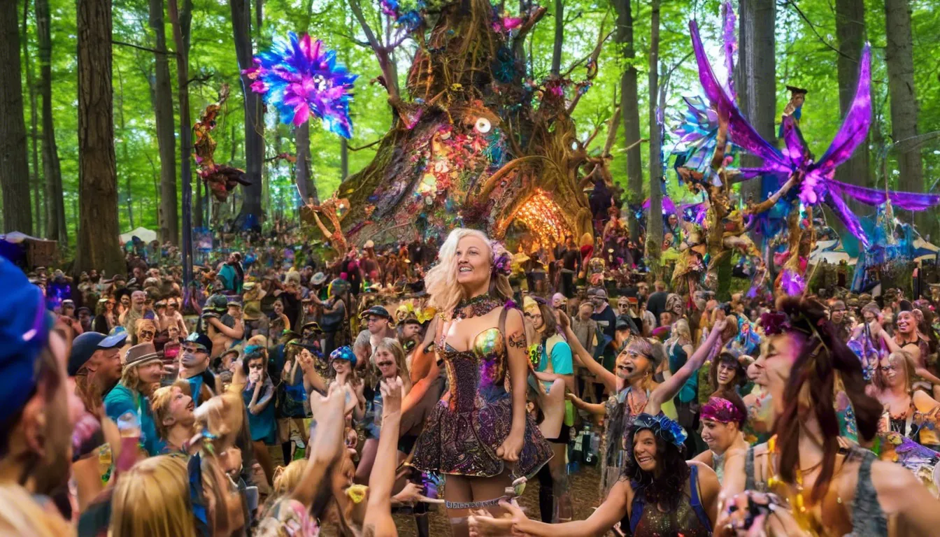 Enchanting Entertainment at Electric Forest Festival